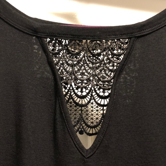 🔥Black Lace Design Top🔥 - Picture 2 of 4